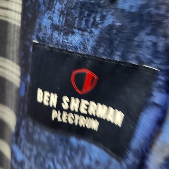 Ben Sherman Sport Coat Preppy Old Money Men's Navy Blazer Size Classic Style - Picture 10 of 14